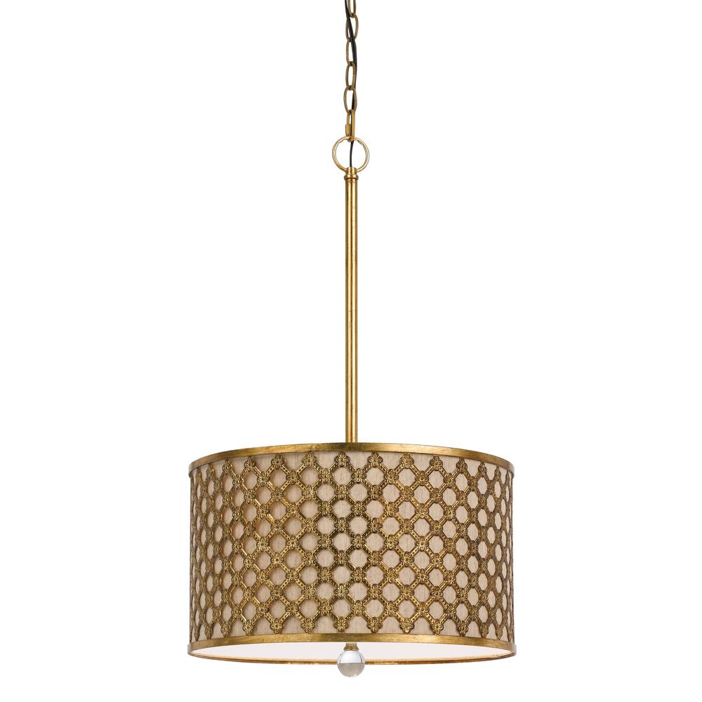 60W X 3 Fairview Metal Pendant. Picture 1