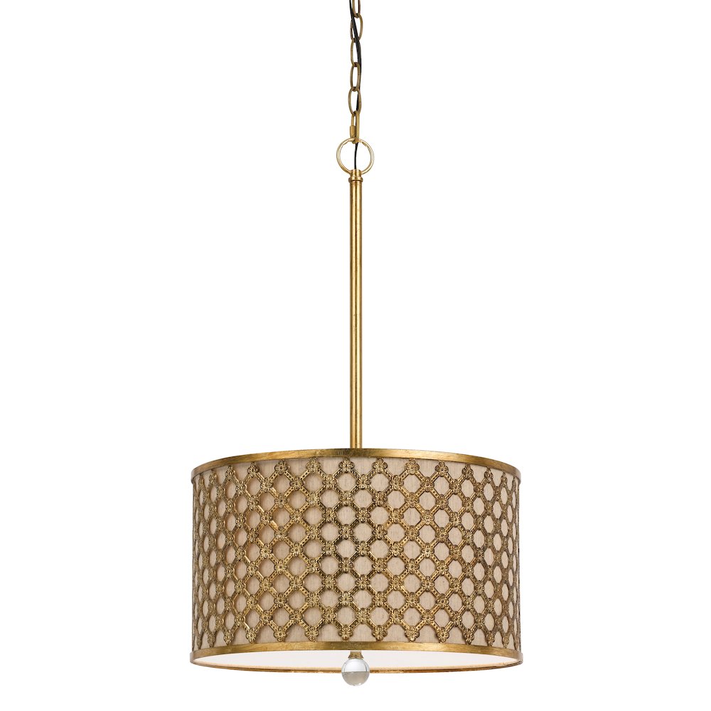 60W X 3 Fairview Metal Pendant. Picture 1