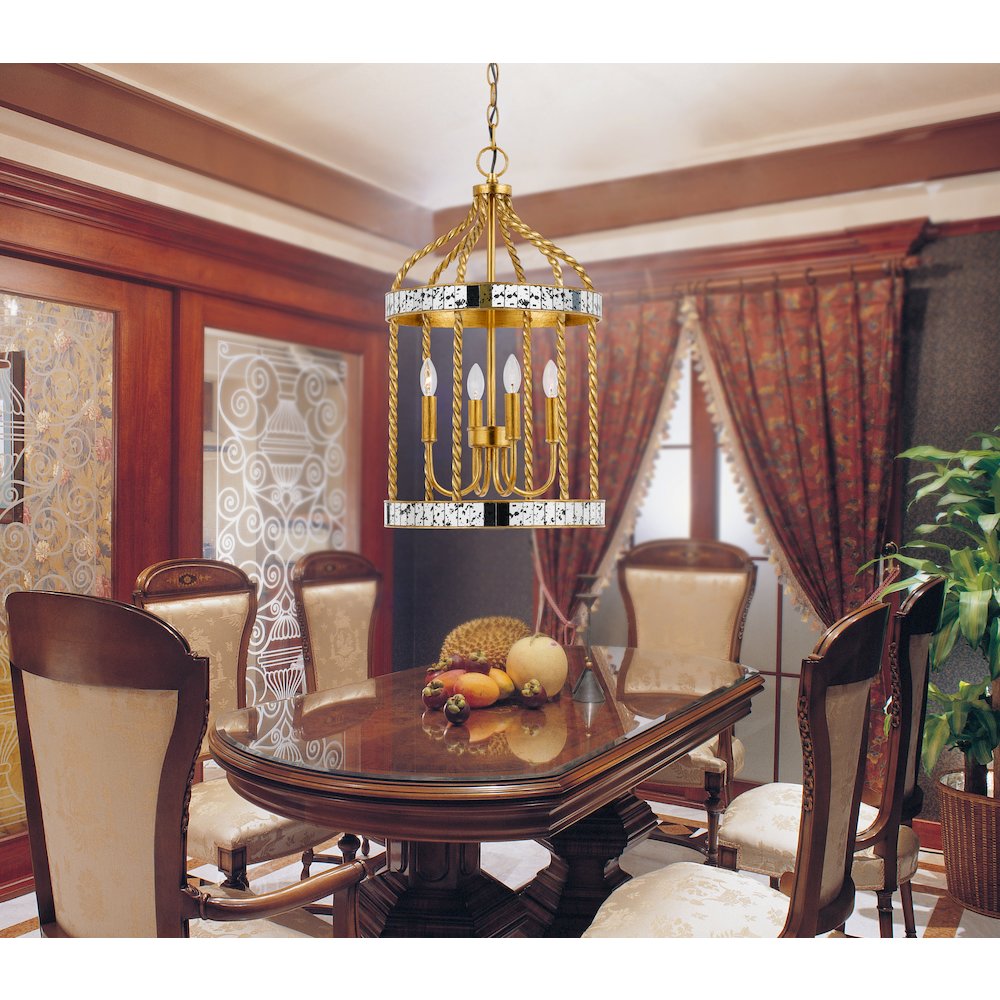 40W X 4 Glenwood Pendant. Picture 2