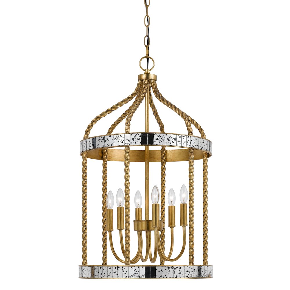 40W X 6 Glenwood Pendant. Picture 1