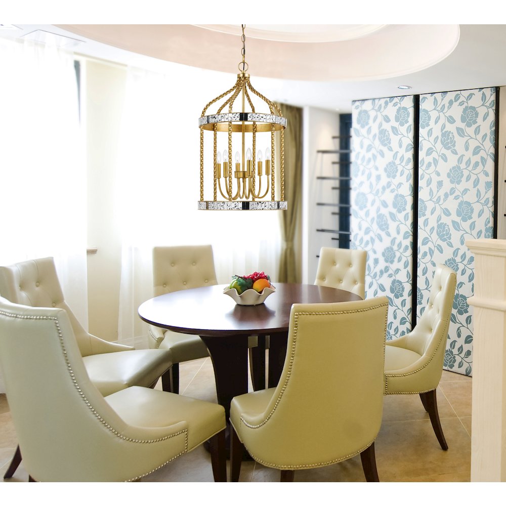 40W X 6 Glenwood Pendant. Picture 2