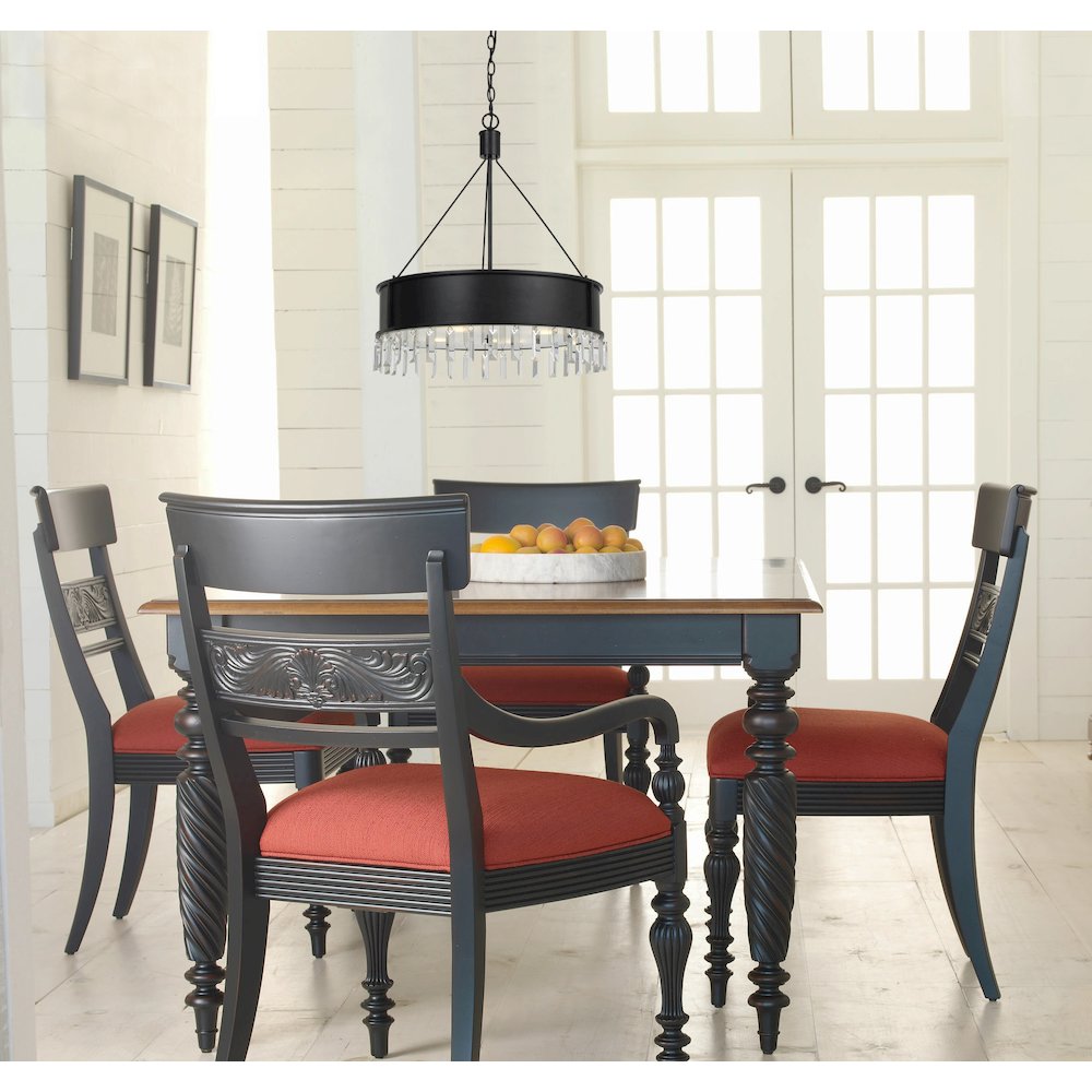 60W X 4 Roby Metal Chandelier. Picture 2