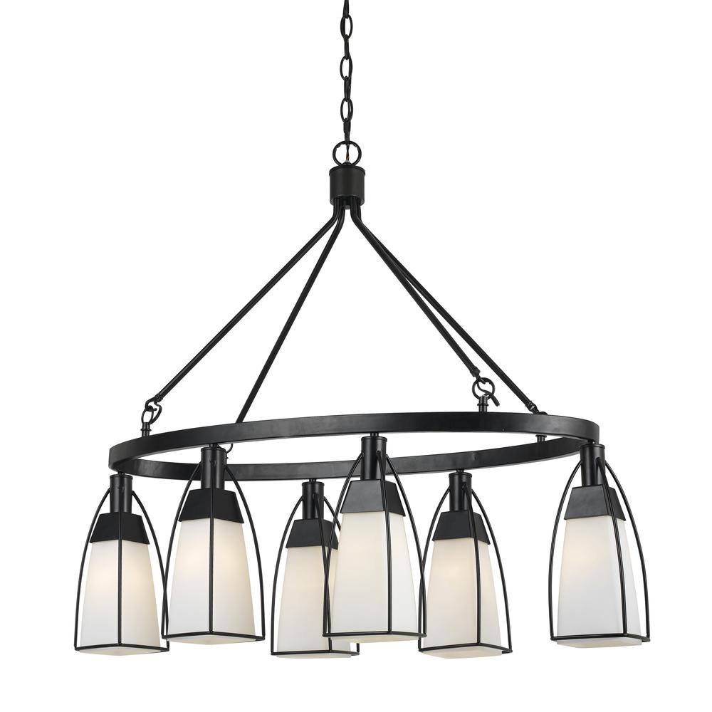 60W X 6 Channing Chandelier. Picture 1
