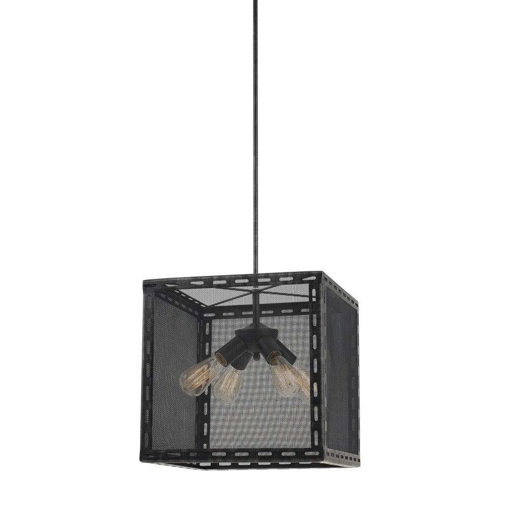60W X 4 Evanston Metal Chandelier (Edison Bulbs Not Included). Picture 1
