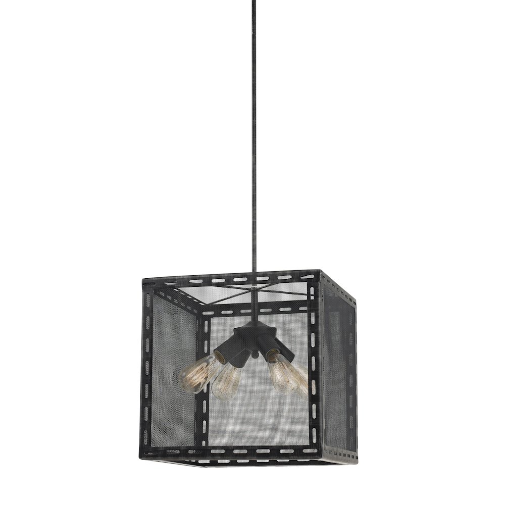60W X 4 Evanston Metal Chandelier (Edison Bulbs Not Included). Picture 1