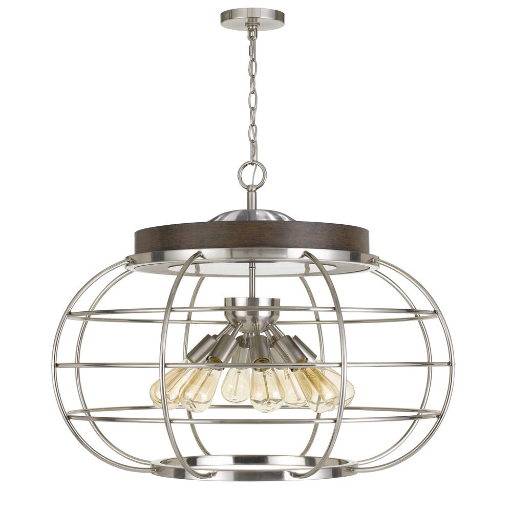 Liberty Metal Chandelier (Edison Bulbs Not Included). Picture 1