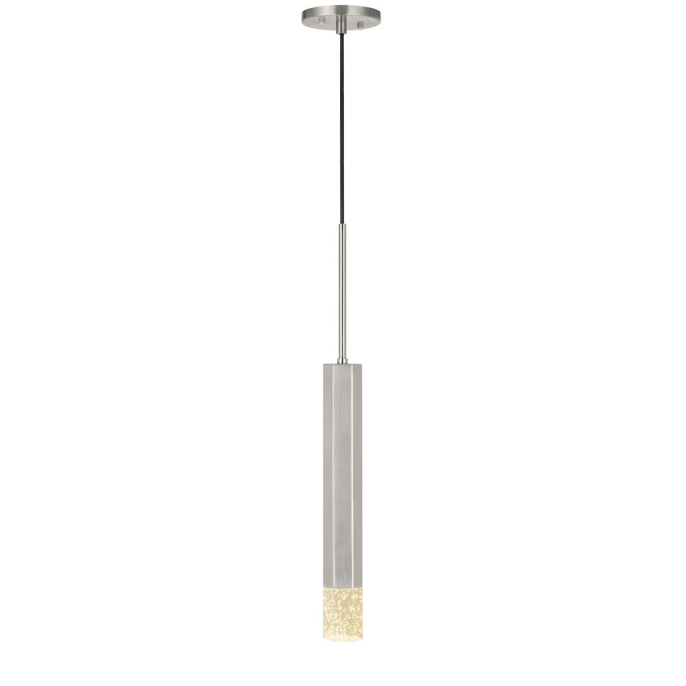 Troy Integrated Led Dimmable Hexagonaluminum Casted 1 Light Pendant. Picture 3
