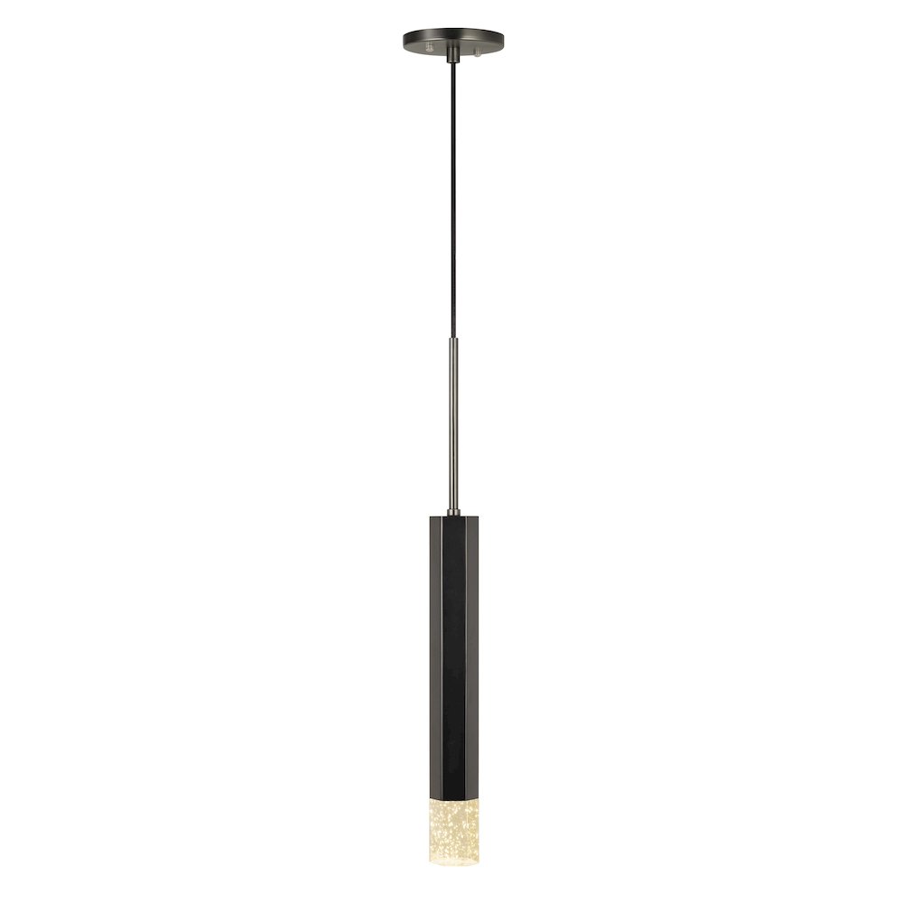 Troy Integrated Led Dimmable Hexagonaluminum Casted 1 Light Pendant. Picture 3