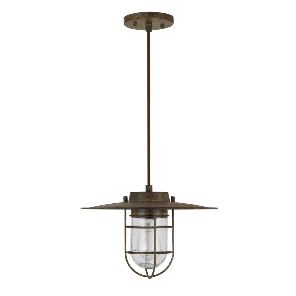 Owenton Old Industrial Metal Pendant. Picture 1
