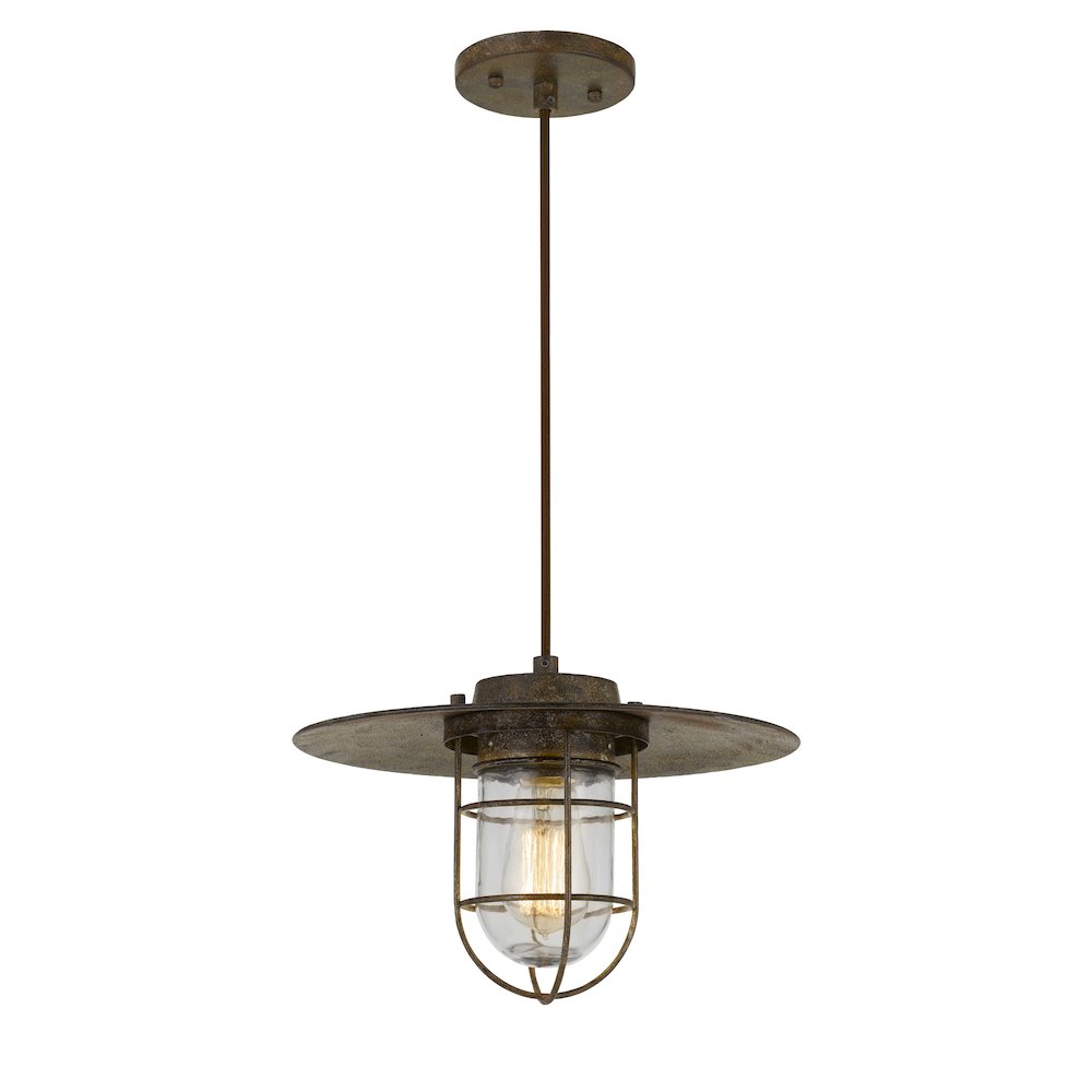 Owenton Old Industrial Metal Pendant. Picture 3
