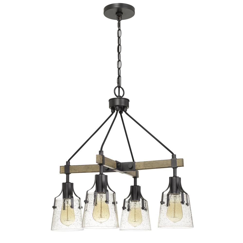60W X 4 Aosta Metal Chandelier. Picture 1