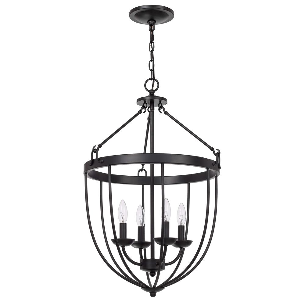 60W X 4 Grafton Metal Chandelier. Picture 1