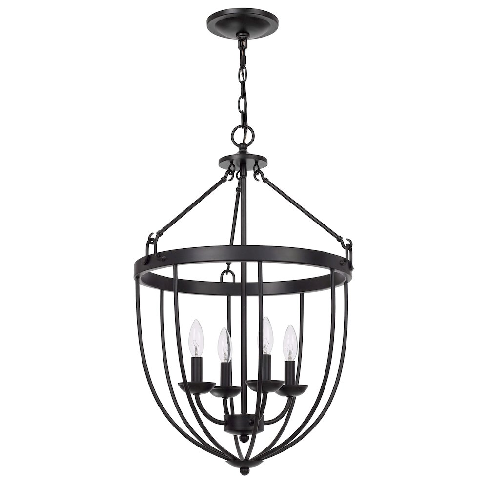 60W X 4 Grafton Metal Chandelier. Picture 1