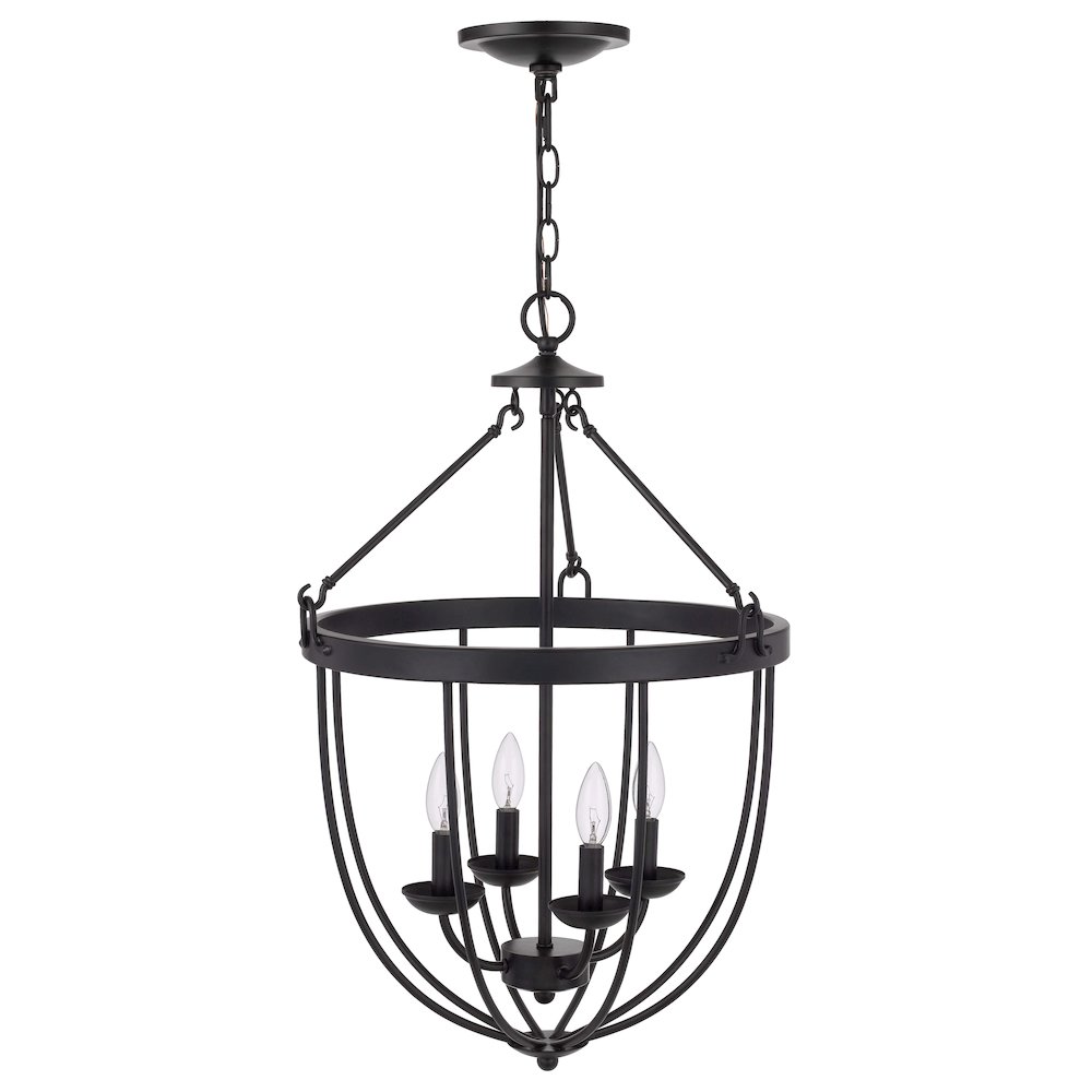 60W X 4 Grafton Metal Chandelier. Picture 4