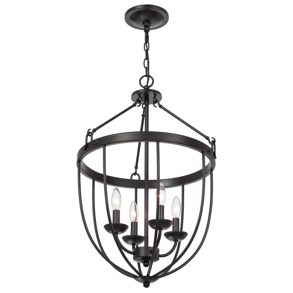 60W X 4 Grafton Metal Chandelier. Picture 2