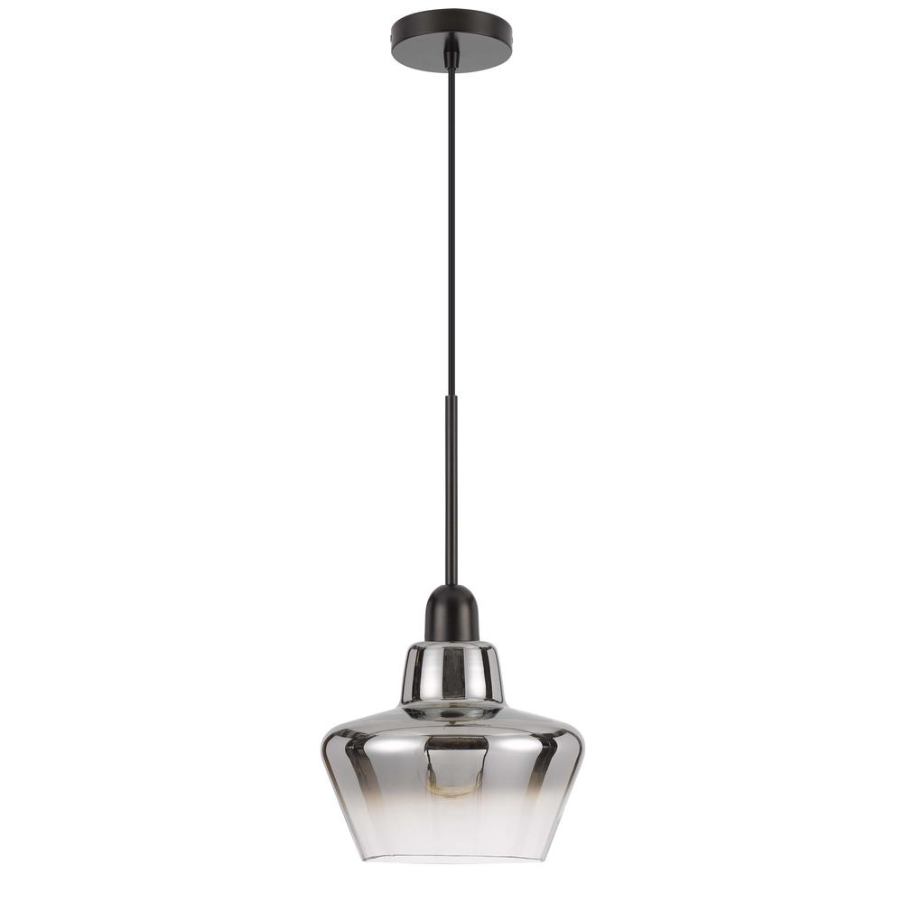 40W Brockton Glass Pendant Light. Picture 1