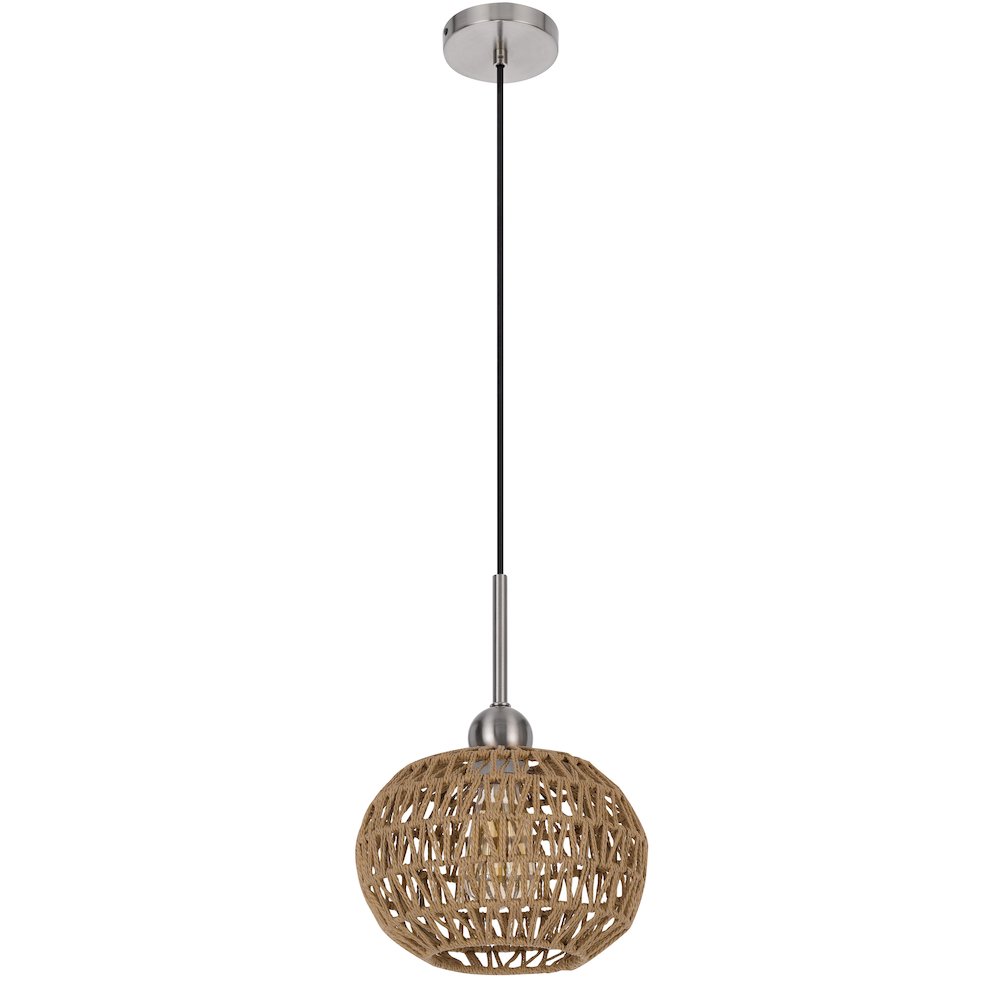 60W Medan Roped Pendant Fixture. Picture 2