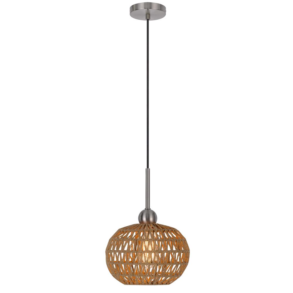 60W Medan Roped Pendant Fixture. Picture 2