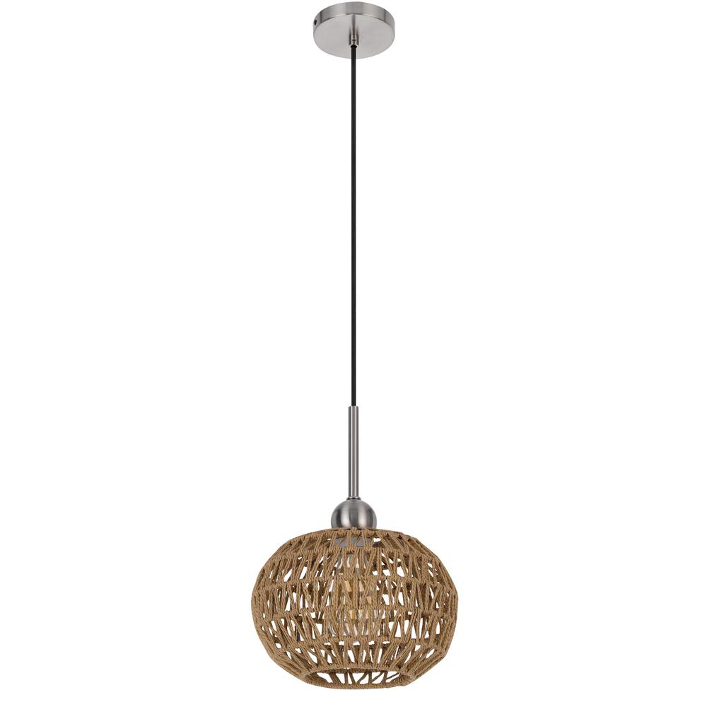 60W Medan Roped Pendant Fixture. Picture 3