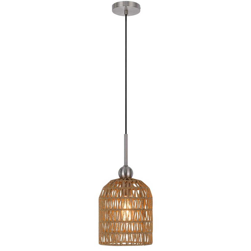 60W Depok Roped Pendant Fixture. Picture 2