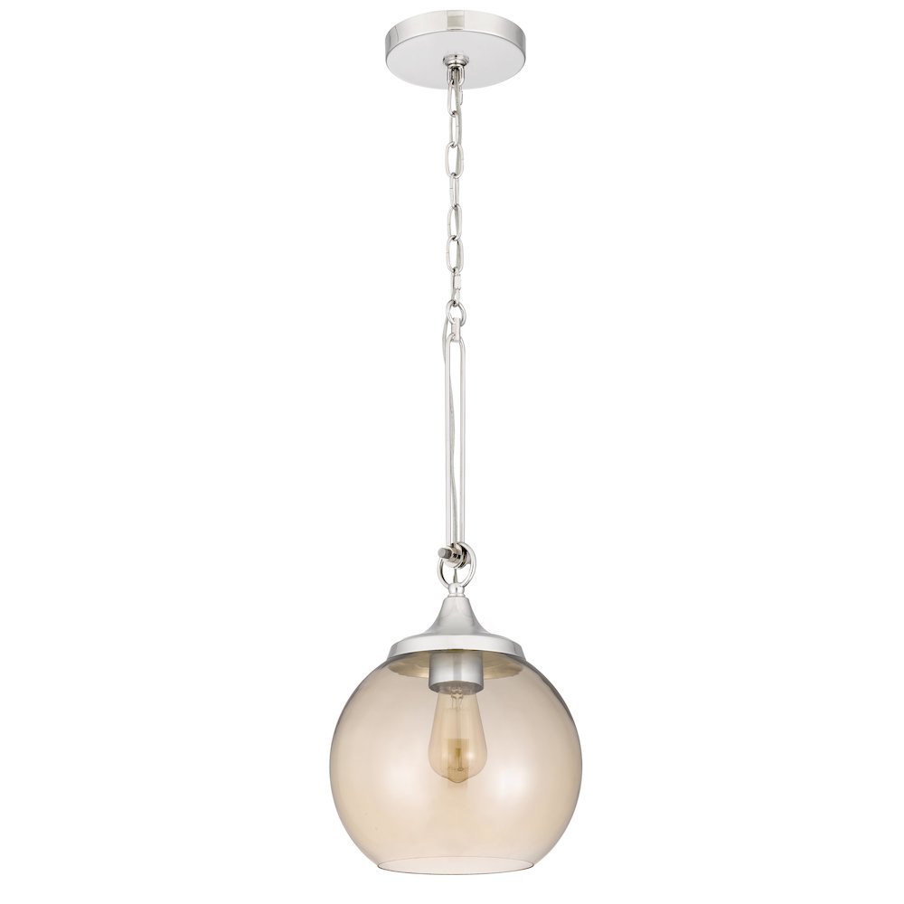 60W Rochelle Glass Pendant Fixture. Picture 3