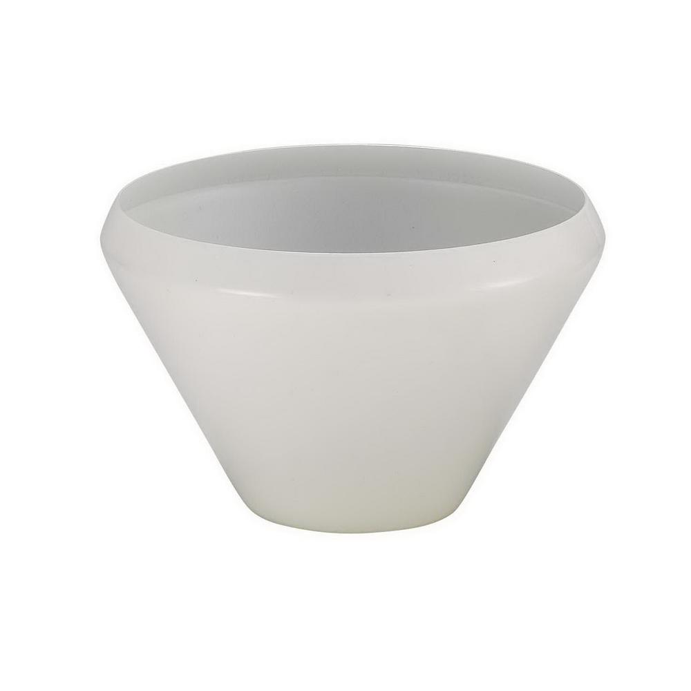 Line Voltage Fixture Shade HT222, HT222SHADEWH. Picture 1