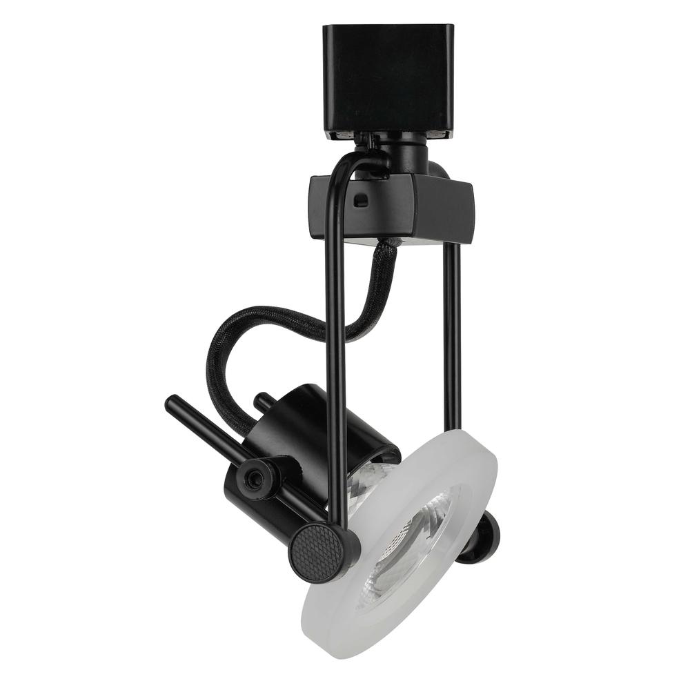 10W Dimmable integrated LED Track Fixture, 700 Lumen, 90 CRI, HT623BK. Picture 1