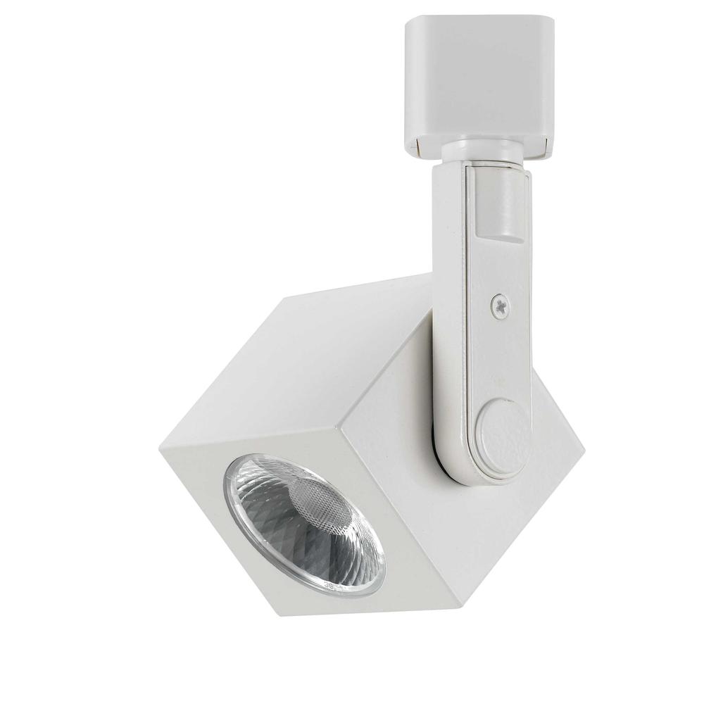 Dimmable integrated LED12W, 700 Lumen, 90 CRI, 3000K, 3 Wire Track Fixture, HT810WH. Picture 1