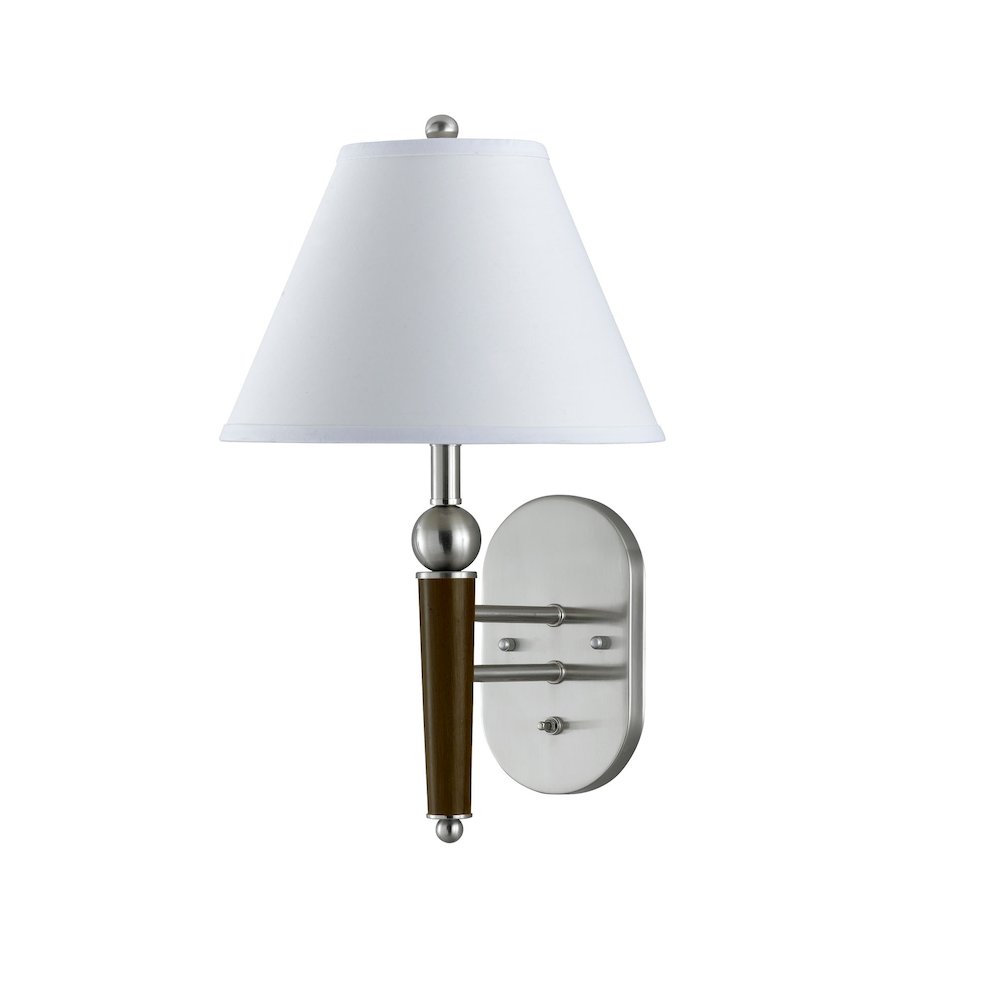 60W Wall Lamp W/Rocker Switch, LA8005WL1RBS. Picture 1