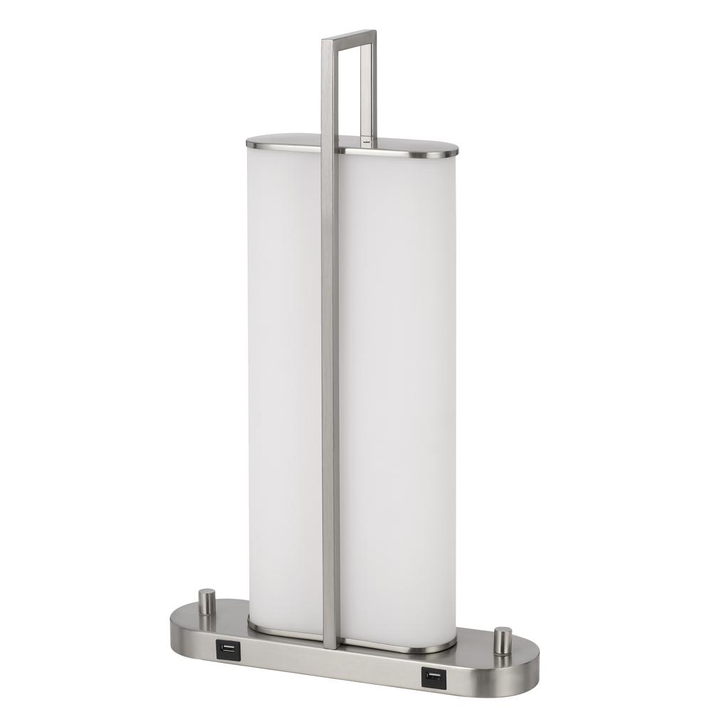 Zamora Dual Led Metal Night Stand / Table Lamp. Picture 1