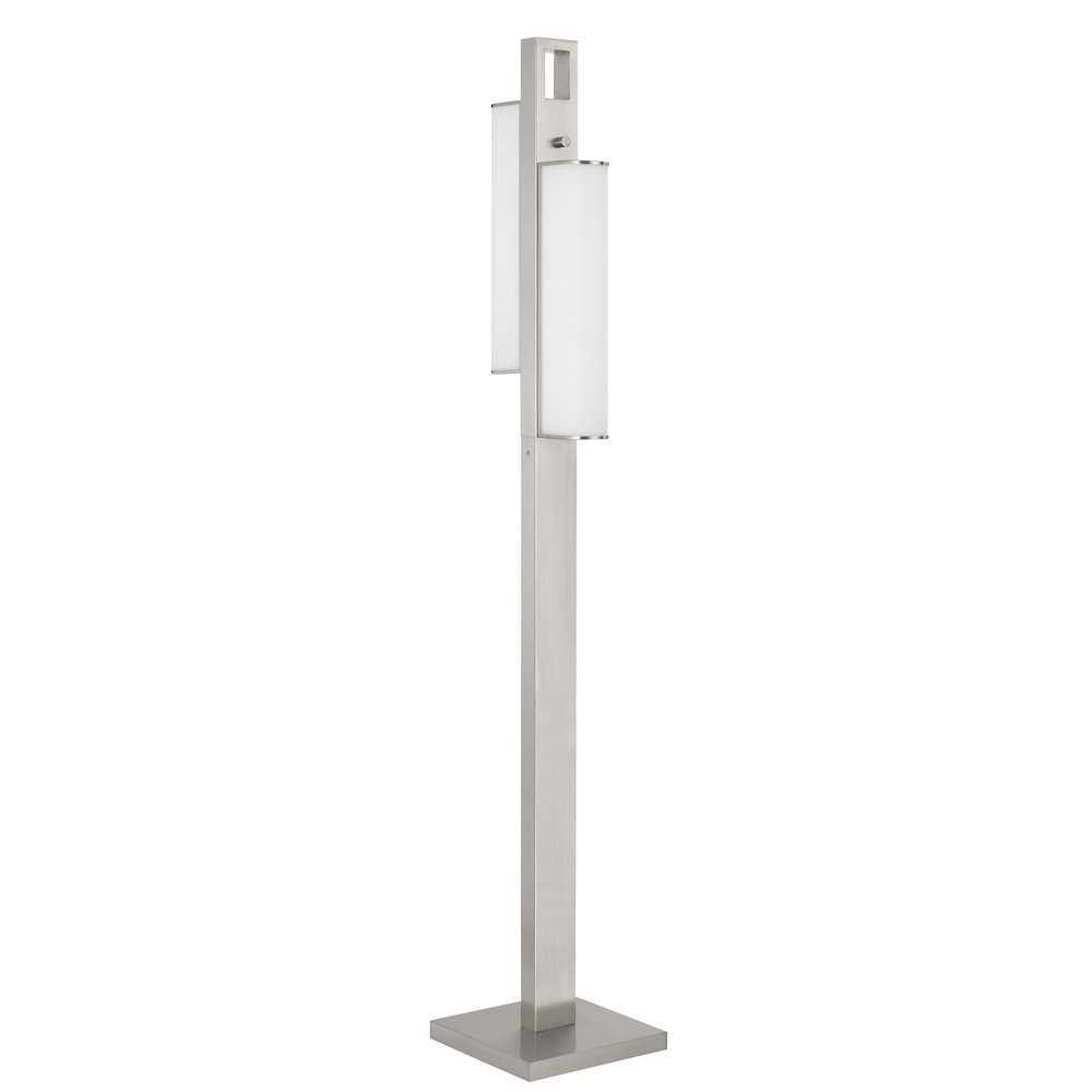 Zamora Dual Led Metal Floor Lamp With Dimmer Switch. Picture 1