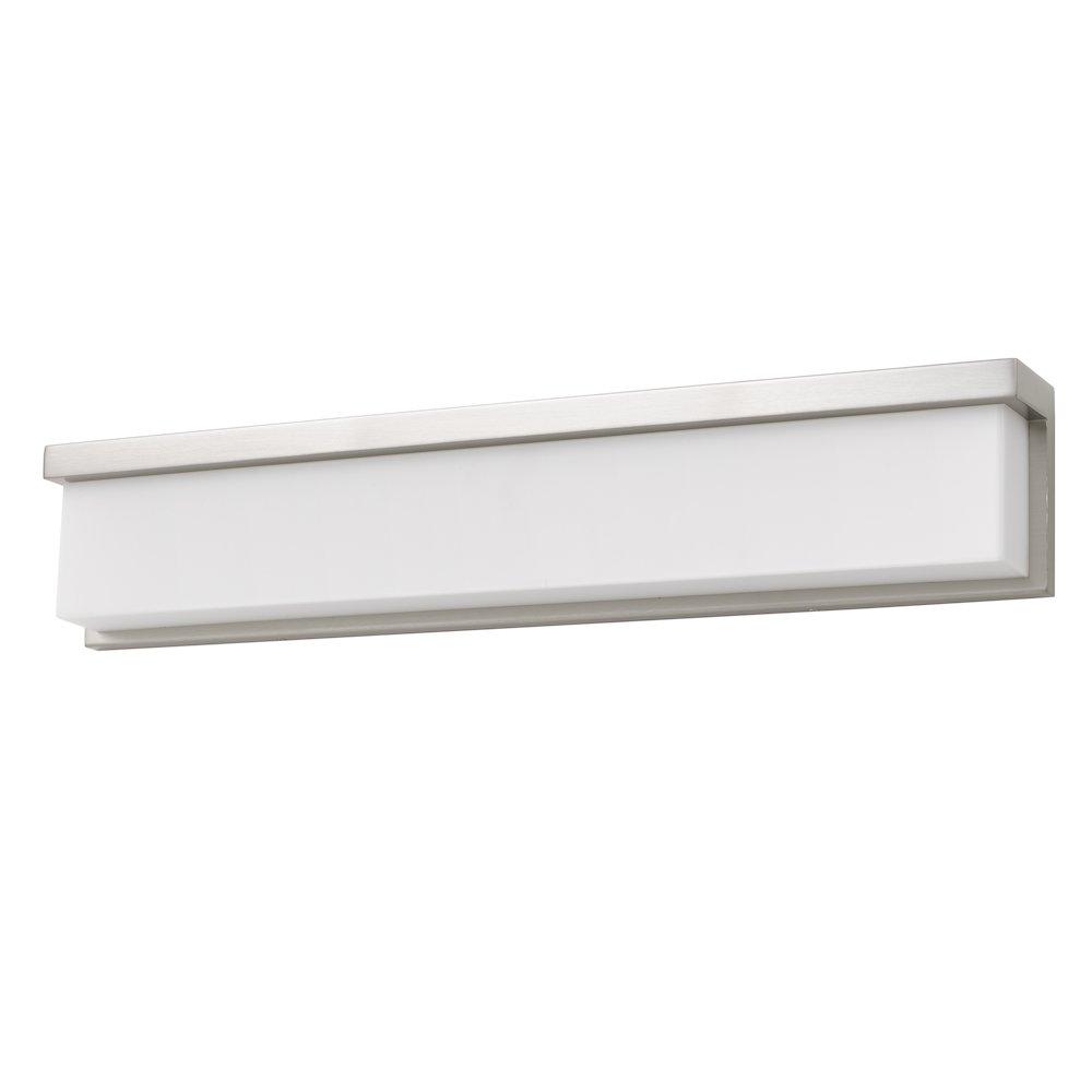 Almeria Metal Led 26" Vanity Light With Acrylic Shade. Picture 1