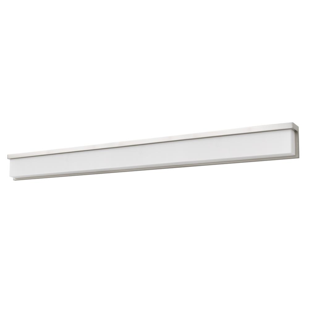 Almeria Metal Led 39" Vanity Light With Acrylic Shade. Picture 1