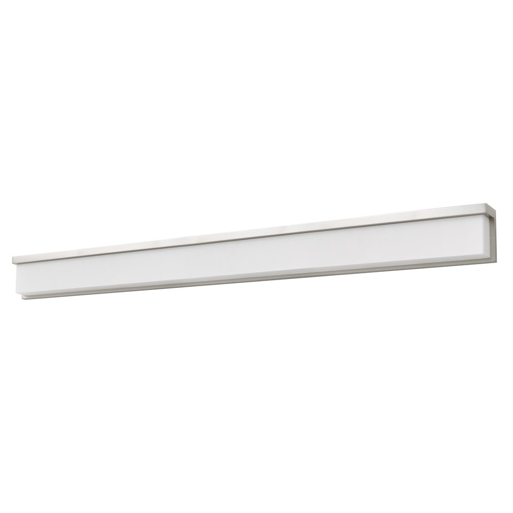 Almeria Metal Led 39" Vanity Light With Acrylic Shade. Picture 1