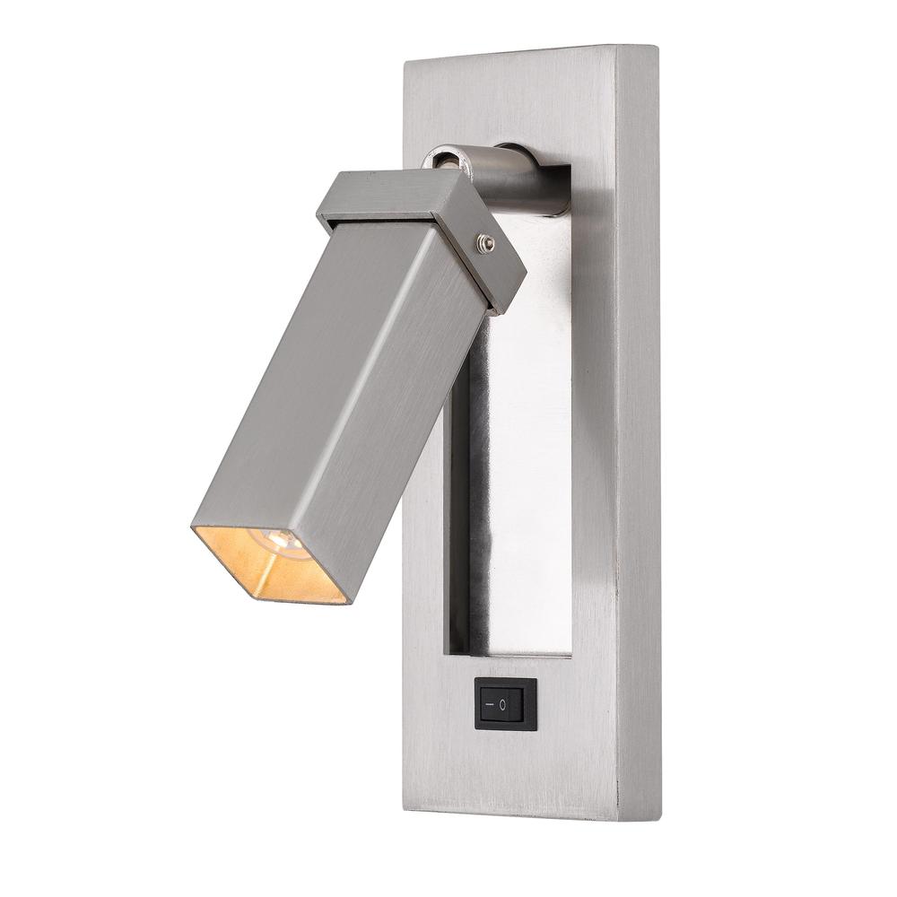 3W Led Adjustable Bedside Reading Lamp (Bulb Included). Picture 1