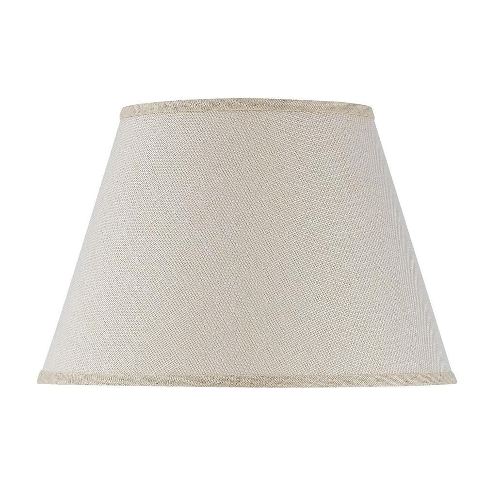 Hardback Burlap Shade. Picture 1