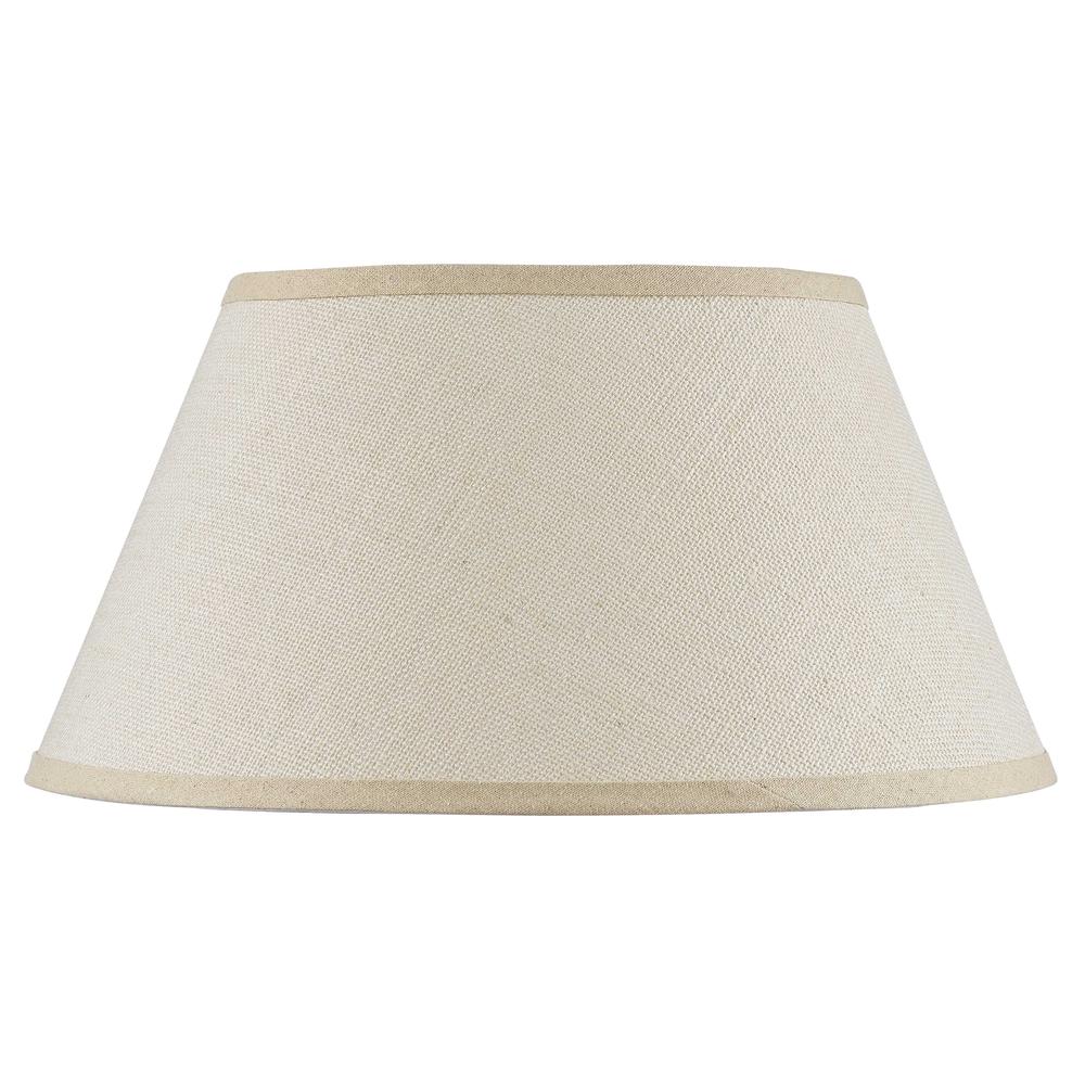 Hardback Fine Burlap Shade. Picture 1