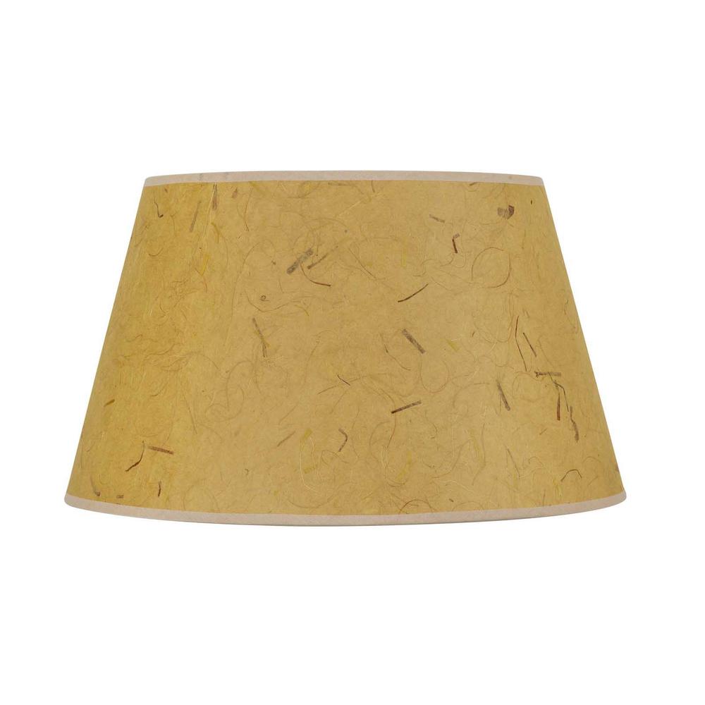 Round Hardback Rice Paper Shade. Picture 1