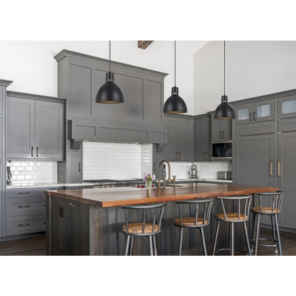 150W Webster Metal Pendant. Picture 2