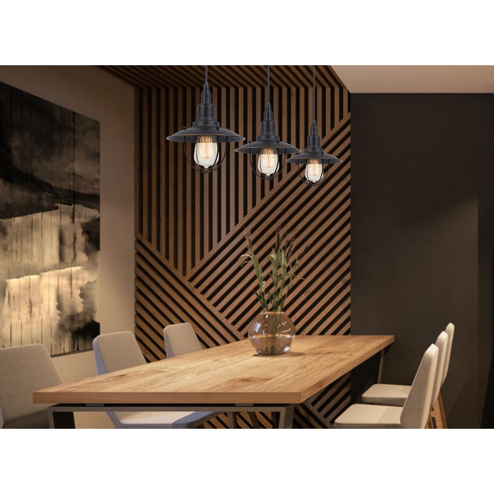 60W Allentown Metal Pendant. Picture 1