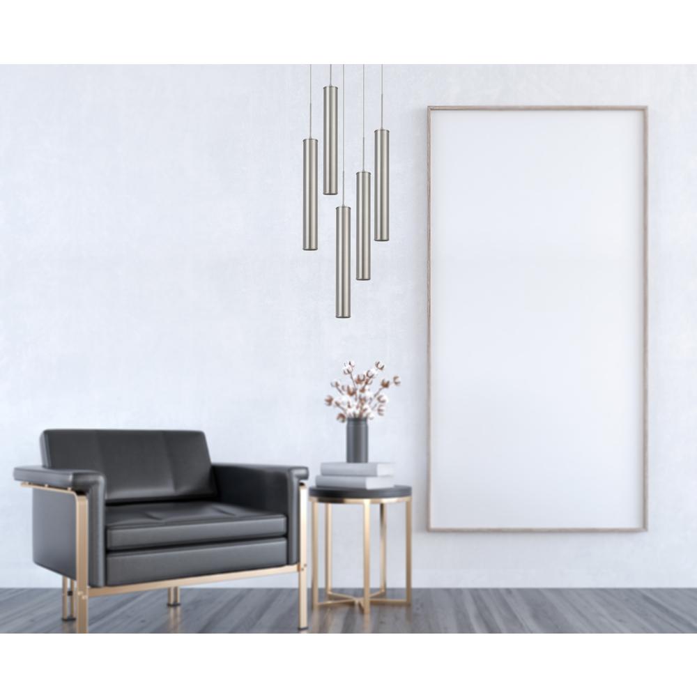 Melini Intergrated Led 10W, 800 Lumen, 80 Cri Dimmable Metal Pendant Fixture. Picture 2