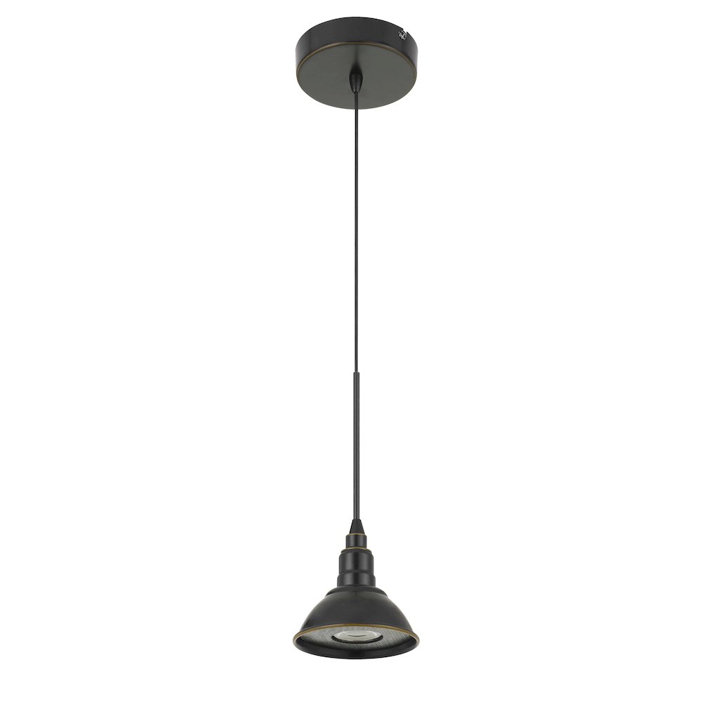 Kampia Intergrated Led 10W, 800 Lumen, 80 Cri Dimmable Metal Pendant Fixture. Picture 1