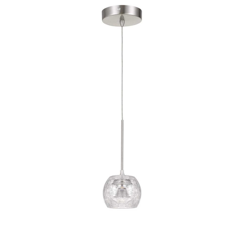 Ithaca 3000K, 8W, 700 Lumen, 90 Cri Dimmable Led Glass Mini Pendant. Picture 1