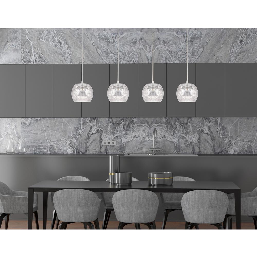 Ithaca 3000K, 8W, 700 Lumen, 90 Cri Dimmable Led Glass Mini Pendant. Picture 2