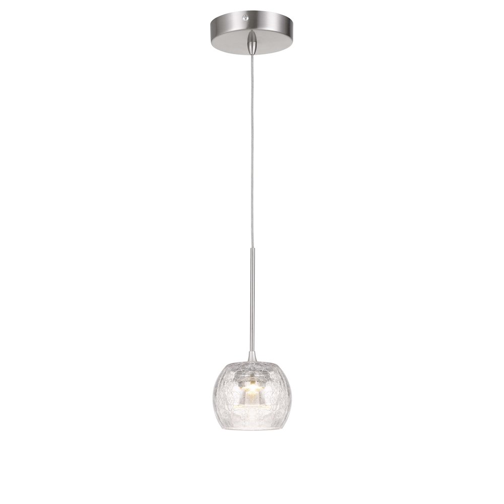 Ithaca 3000K, 8W, 700 Lumen, 90 Cri Dimmable Led Glass Mini Pendant. Picture 3