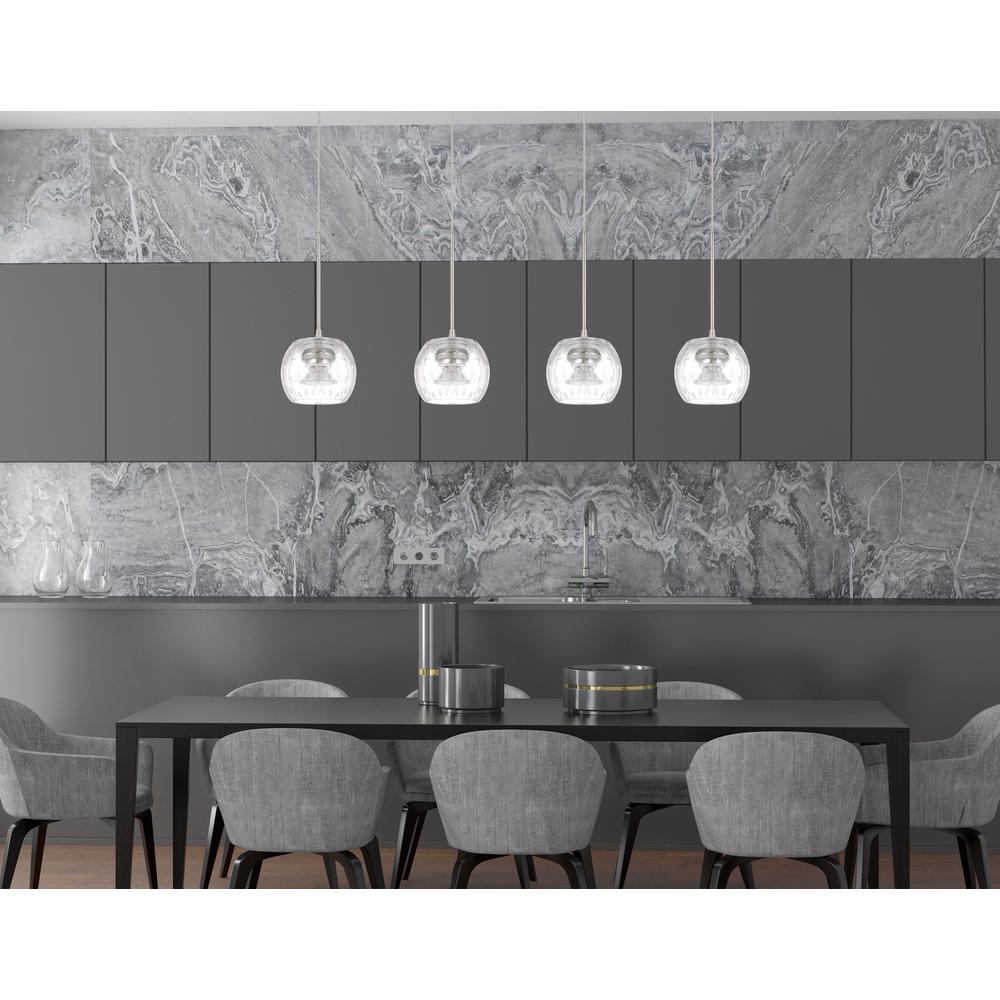 Ithaca 3000K, 8W, 700 Lumen, 90 Cri Dimmable Led Glass Mini Pendant. Picture 2