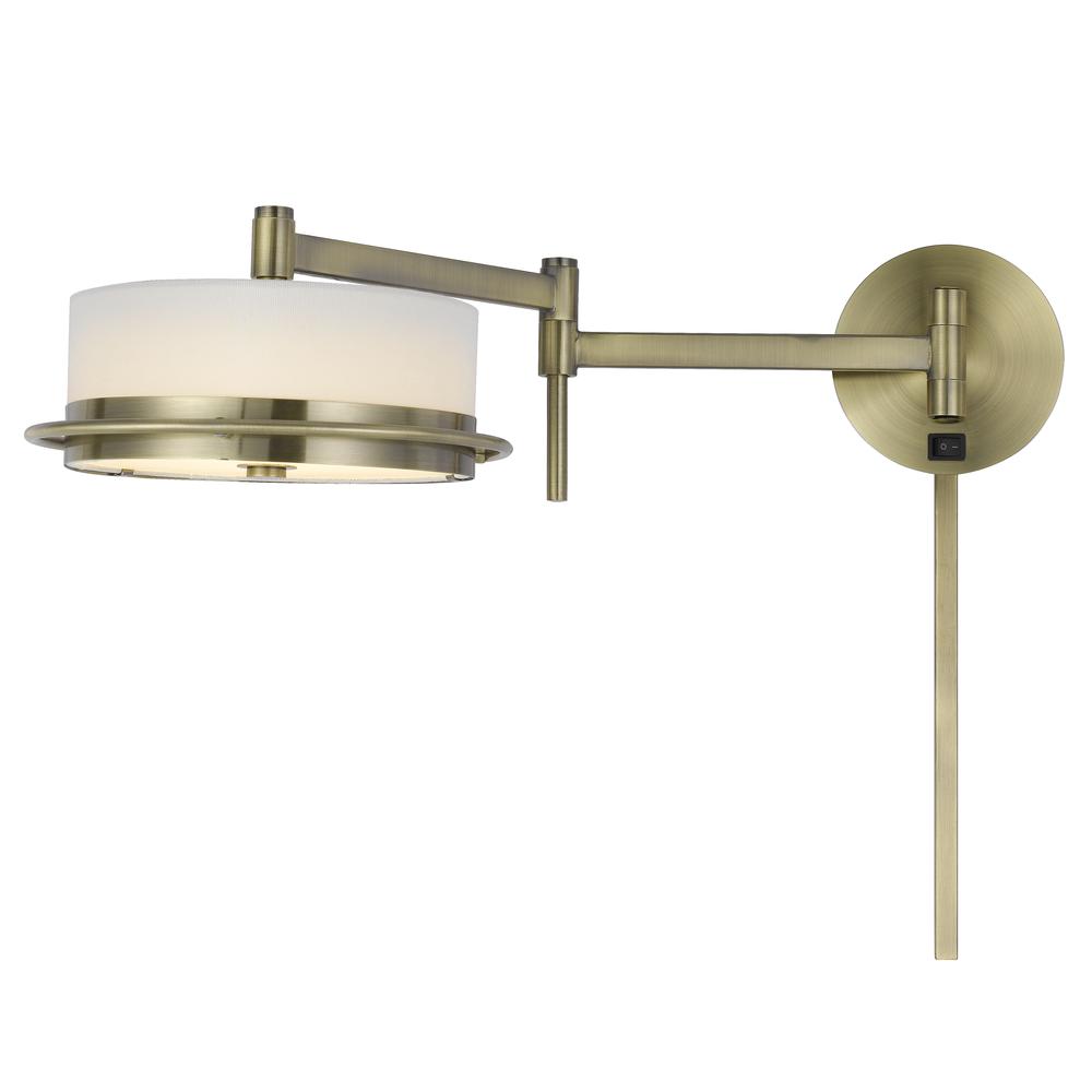 Led 10W Sarnen Wall Swing Arm Reading Lamp. 3 Ft Wire Cover Included. Picture 3