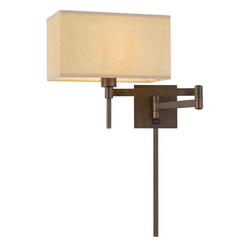 60W Robson Wall Swing Arm Reading Lamp. Picture 3