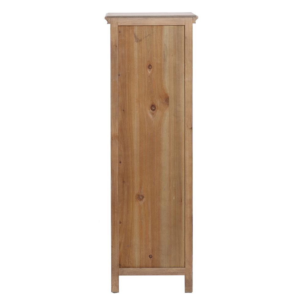 48" Tower Wood 2-Drawer 1-Door Storage Cabinet. Picture 7
