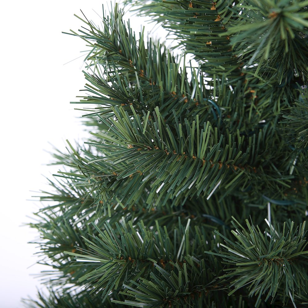 Set of 2 4ft Porch PVC Trees with LED Lights. Picture 5